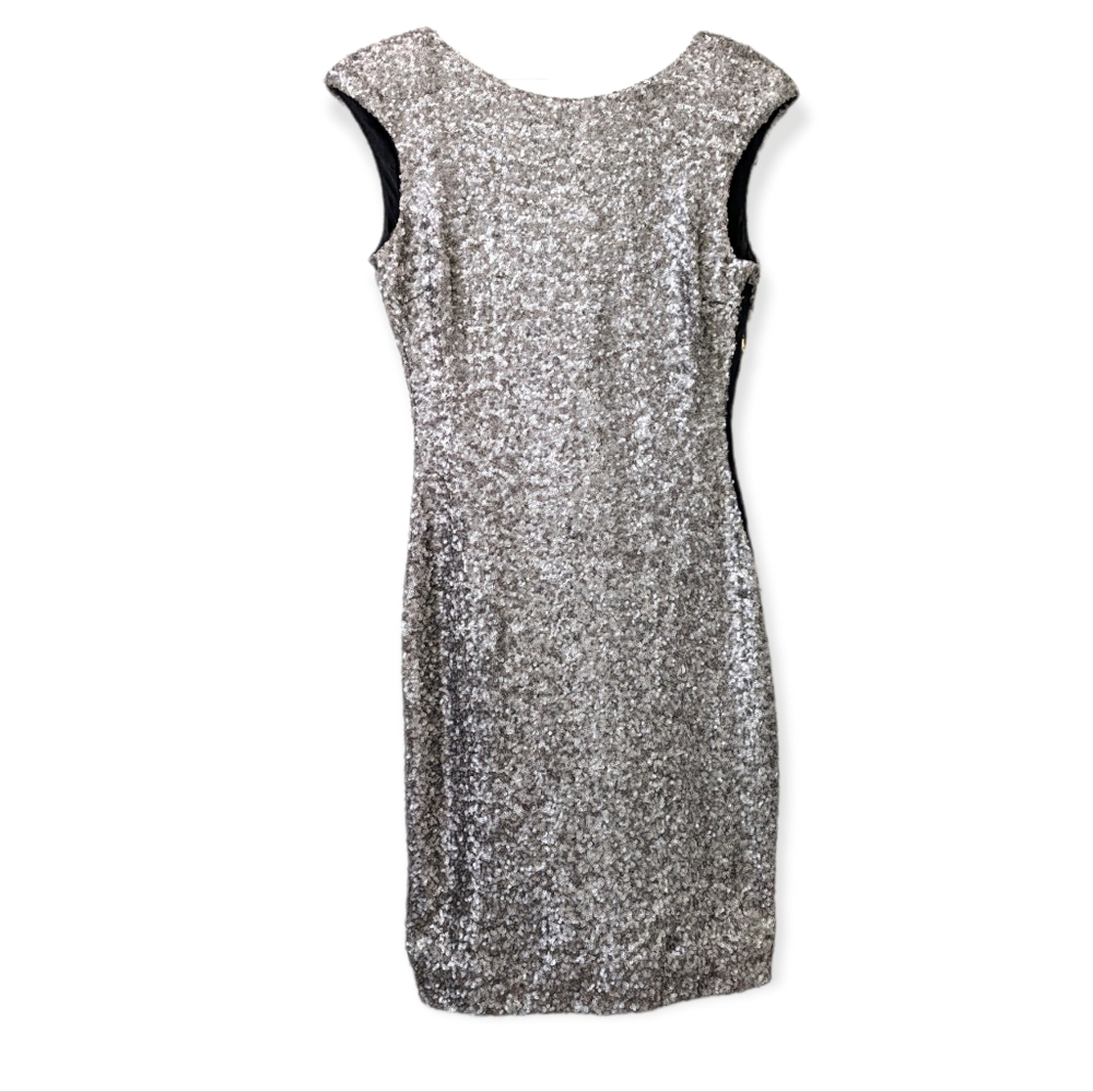 Zara Low back sequin dress medium